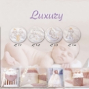 Lenjerie 9 piese Luxury mov